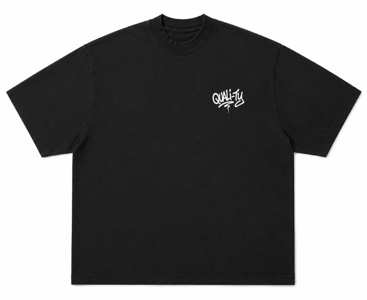 USA TEE - BLACK